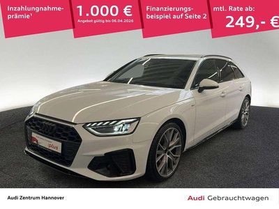 Gebraucht Audi A4 S-Line 150 PS (110 kW) 2023 2y gletscherweiß metallic (metallic) Kombi