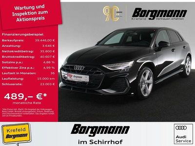Gebraucht Audi A3 S-Line 204 PS (150 kW) 2025 Schwarz / mythosschwarz Limousine