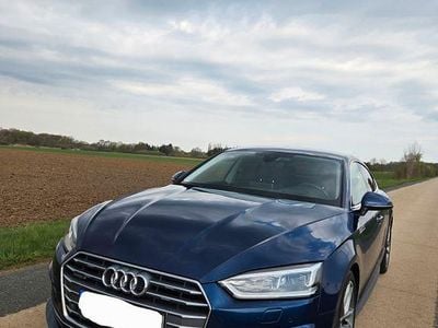 Usata Audi A5 Sportback S-Line 286 CV (210 kW) 2018 Blu Utilitaria