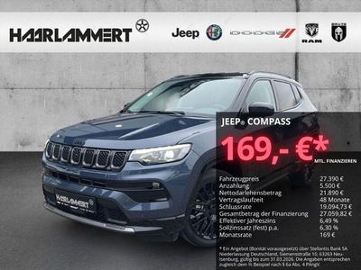 Gebraucht Jeep Compass 131 PS (96 kW) 2023 Blau SUV
