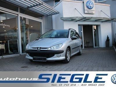 gebraucht Peugeot 206 1.4 SW Grand Filou Cool 75 1.4 Klima Alu FE