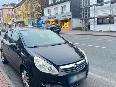 Gebraucht Opel Corsa 2010 Schwarz Kleinwagen