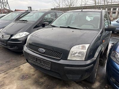 Gebraucht Ford Fusion Ambiente 80 PS (58 kW) 2003 Schwarz Kleinwagen