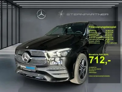 Używany Mercedes GLE350 AMG 320 KM (235 kW) 2022 Czarny Coupe