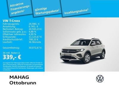 Neu VW T-Cross R 116 PS (85 kW) 2025 Grau SUV