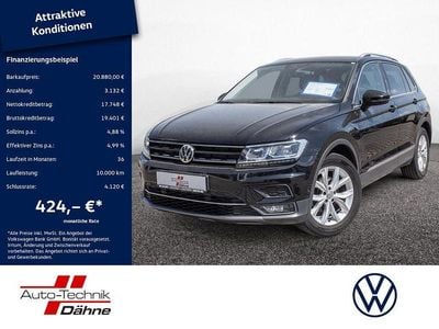 Gebraucht VW Tiguan Highline 150 PS (110 kW) 2020 Schwarz SUV