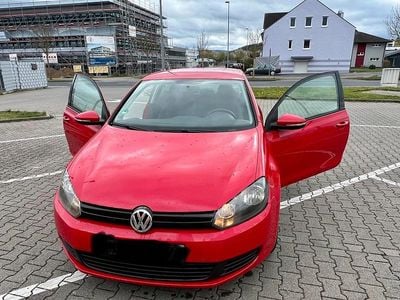 Usata VW Golf VI Comfortline 102 CV (75 kW) 2009 Rosso Utilitaria