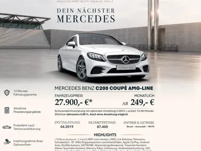 Gebraucht Mercedes C200