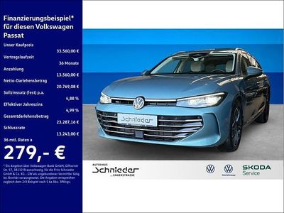 Gruen Gebraucht 2024 VW Passat Elegance Kombi | 33.560 € (Etwas zu teuer)