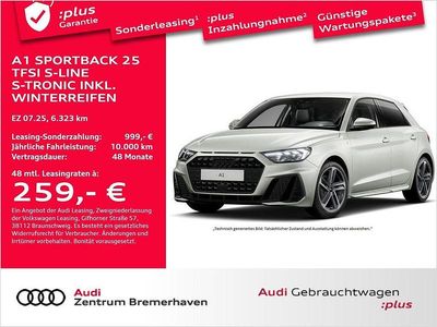 Usata Audi A1 Sportback S-Line 95 CV (69 kW) 2025 Argento Utilitaria