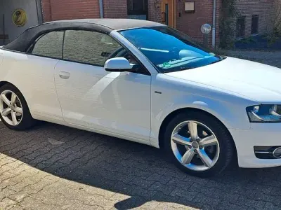 Gebraucht Audi A3 Cabriolet S-Line 102 PS (75 kW) 2010 Weiß Cabrio