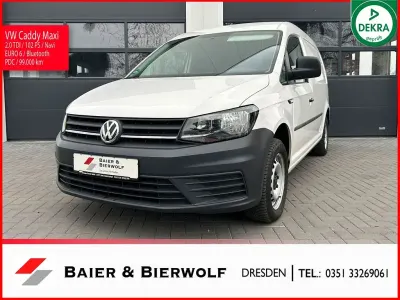 Usata VW Caddy 102 CV (75 kW) 2018 Bianco Monovolume