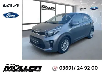 Gebraucht Kia Picanto DREAM-TEAM Edition 67 PS (49 kW) 2021 Astrograu metallic Kleinwagen