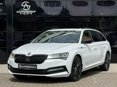 Gebraucht Skoda Superb SportLine 272 PS (200 kW) 2020 Weiß Kombi