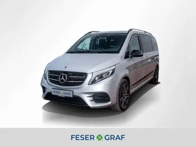 Używany Mercedes V250 AMG line 190 KM (139 kW) 2018 Srebrny Minivan