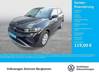 Gebraucht VW T-Cross 95 PS (69 kW) 2025 Schwarz SUV