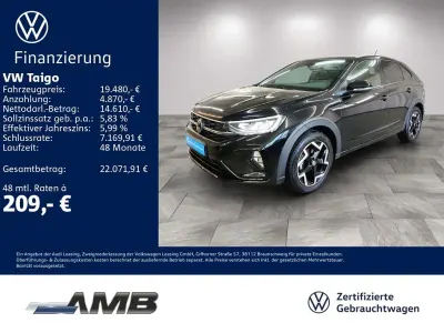 Gebraucht VW Taigo IQ Drive 116 PS (85 kW) 2025 Schwarz SUV