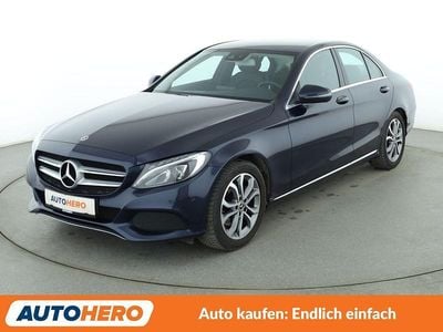 Gebraucht Mercedes C220 Avantgarde 170 PS (125 kW) 2018 Blau Limousine