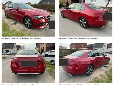 Gebraucht Mercedes C300 Avantgarde 258 PS (189 kW) 2026 Rot Limousine