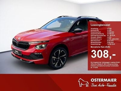 Gebraucht Skoda Kamiq Monte Carlo 150 PS (110 kW) 2022 Rot SUV