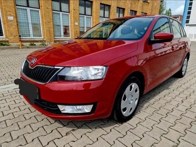 Brugt Skoda Rapid 122 HK (89 kW) 2015 Rød Hatchback