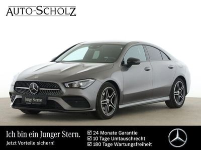 gebraucht Mercedes CLA200 Coupé AMG+NIGHT+AHK+DISTR+AMBI+WIDE+KAM+