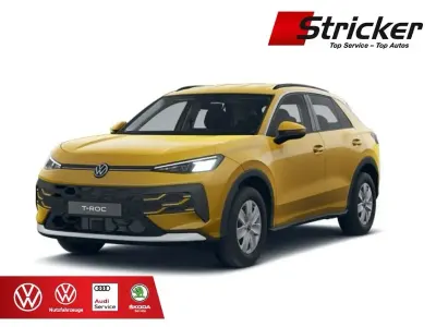 Neu VW T-Roc Trendline 116 PS (85 kW) 2025 Canary yellow SUV