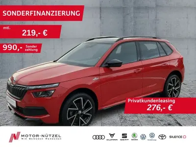 Brugt Skoda Kamiq Monte Carlo 110 HK (80 kW) 2021 Rød SUV