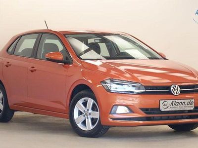 Usata VW Polo Highline 95 CV (69 kW) 2019 Arancione Berlina