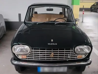 Gebraucht Peugeot 204 53 PS (38 kW) 1966 Grün Limousine
