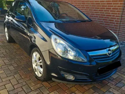 Gebraucht Opel Corsa 90 PS (66 kW) 2008 Schwarz Kleinwagen