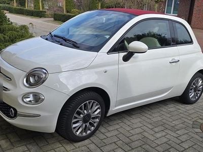 Usata Fiat 500C 69 CV (50 kW) 2015 Bianco Cabrio