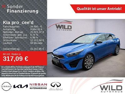Blau Gebraucht 2024 Kia ProCeed GT Kleinwagen | 34.690 € (Etwas zu teuer)