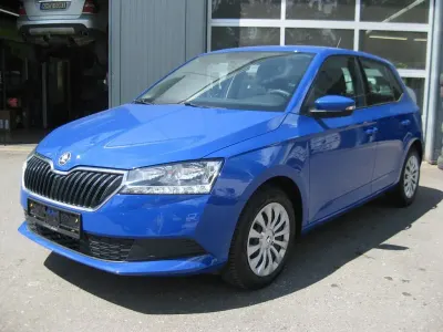 Gebraucht Skoda Fabia Cool Plus 60 PS (44 kW) 2019 Modra energy/energy blue Kleinwagen