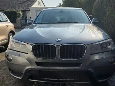 Brugt BMW X3 Sport Line 184 HK (135 kW) 2011 Sølv SUV