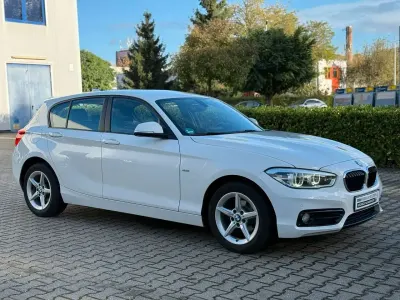Brugt BMW 116 Sport Line 109 HK (80 kW) 2016 Hvid Hatchback