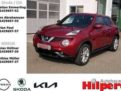 Gebraucht Nissan Juke Acenta 116 PS (85 kW) 2017 New red (m) (metallic) SUV