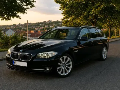 Usata BMW 520 184 CV (135 kW) 2013 Nero Station wagon