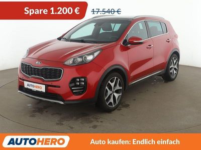 Gebraucht Kia Sportage GT-Line 177 PS (130 kW) 2018 Rot SUV