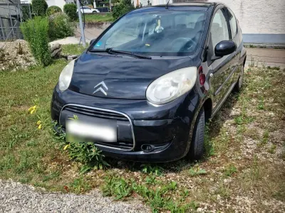 Gebraucht Citroën C1 50 PS (36 kW) 2010 Schwarz Kleinwagen