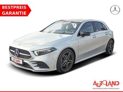 Gebraucht Mercedes A200 AMG line 163 PS (119 kW) 2018 Iridiumsilber  metalliclack Limousine