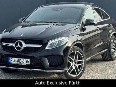 Schwarz Gebraucht 2017 Mercedes GLE350 AMG line Coupé | 37.790 € (Fairer Preis)