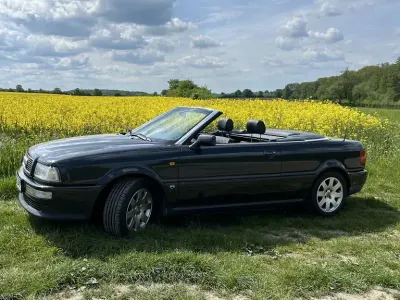 Brugt Audi Cabriolet Sport 125 HK (91 kW) 1997 Sort Cabriolet