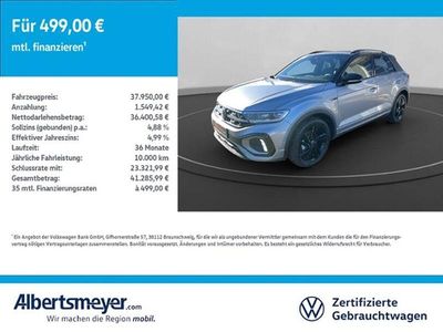 Usata VW T-Roc R-line 150 CV (110 kW) 2025 Argento SUV
