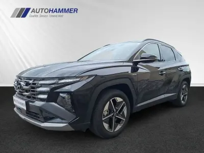 Gebraucht Hyundai Tucson Trend 136 PS (100 kW) 2024 Abyss black / min SUV
