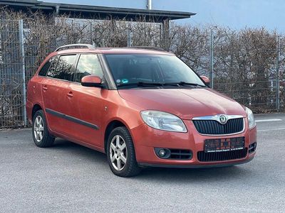 Gebraucht Skoda Fabia 86 PS (63 kW) 2010 Orange Kombi