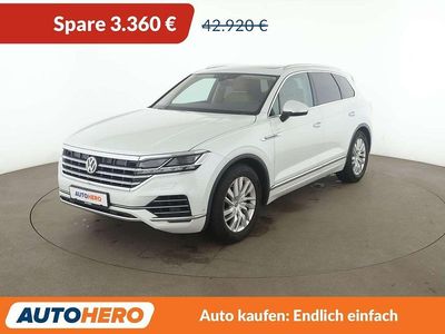 Gebraucht VW Touareg Atmosphere 286 PS (210 kW) 2018 Oryxweiss SUV