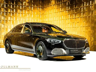 Nowe Mercedes S680 Edition 612 KM (450 kW) 2025 Zielony Sedan/Limuzyna