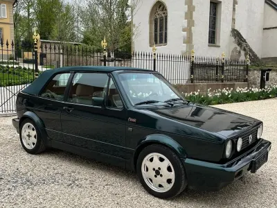 Gebraucht VW Golf Cabriolet Classicline 98 PS (72 kW) 1991 Grün Cabrio