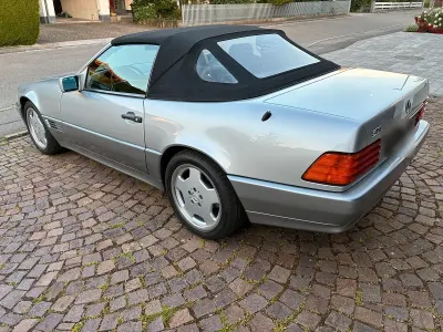 Gebraucht Mercedes SL500 320 PS (235 kW) 1992 Silber Cabrio